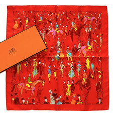 Sciarpa seta HERMES Petit