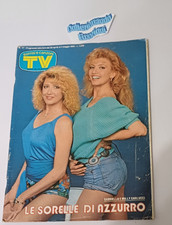 TV SORRISI E CANZONI 17 1985-Gabriella e Milly Carlucci-Craxi-Carmen Russo-