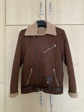Brown Nubuck Leather Aviator
