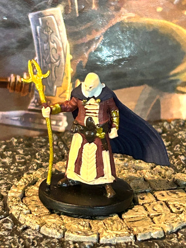 Mago umano miniatura - umano, d&d