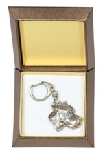 Dogo Argentino - silver plated