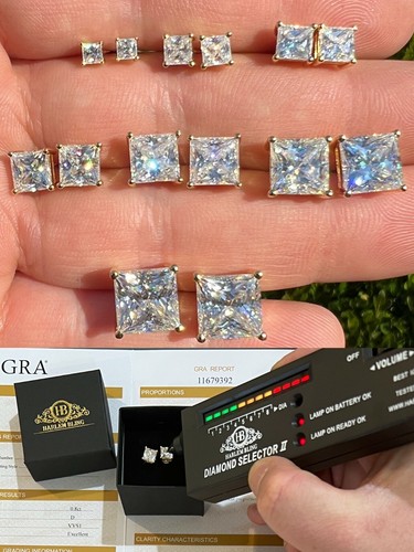 Orecchini principessa quadrati - orecchini,
