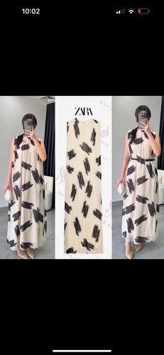 Zara new woman ss25 printed - new,