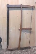 Antica Sega Da Falegname A Due