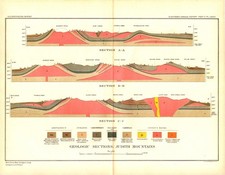 2 - 1898 antiche stampe USGS
