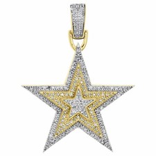 14K Yellow Gold Finish Diamond