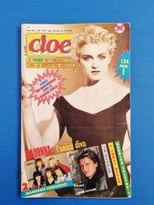 RARE CIOE 49-1987 MADONNA-VASCO ROSSI-BOY GEORGE-HEATHER PARISI-THEN +ADESIVI
