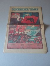 QUICKSILVER TIMES USA RIVISTE POLITICA CONTROCULTURA UNDERGROUND