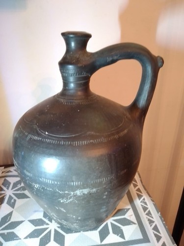Anfora terracotta smaltata - anfora,