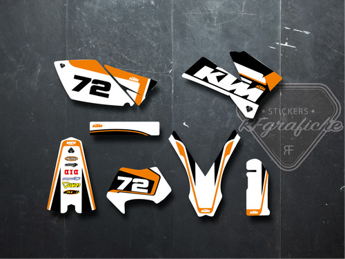 Grafiche ktm exc - exc/exc-f, enduro