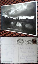 Cartolina Verona IL PONTE PIETRA, notturno 1941