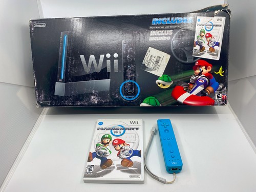 Console nintendo wii - console, black