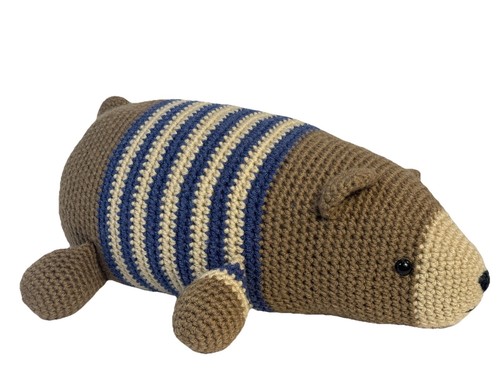Handmade crochet teddy - crochet,