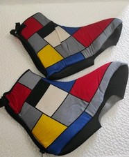 Copriscarpe Vintage Ciclismo LA VIE CLAIRE   Invernali Taglia L Hinault Lemond 