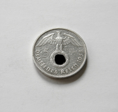 Terzo regno reichsmark 1938 - regno:, 5