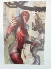 ELEKTRA LITOGRAFIA SIMONE BIANCHI NUMERATA #122/400 AUTOGRAFATA FIRMATA MARVEL