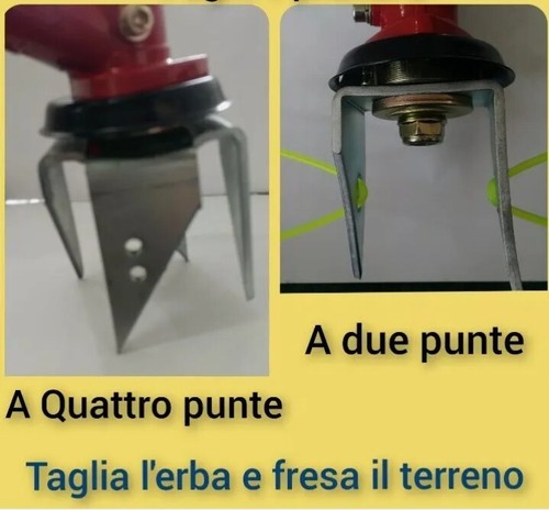 Testina zappetta fresa 2 e - testina,