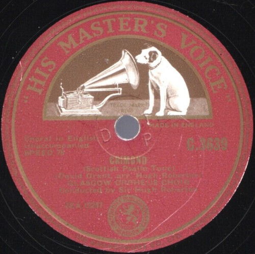 His master voice schellack - his,