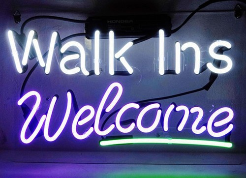 Insegna neon walk ins - insegna,