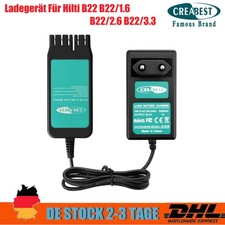 Caricabatteria 21,6 V per Hilti B22 B22/1.6 B22/2.6 B22/3.3 SCW22-A TE2-A22 SIW 22T-A