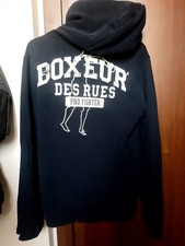 felpa blu con cappuccio bambino Boxeur des rues