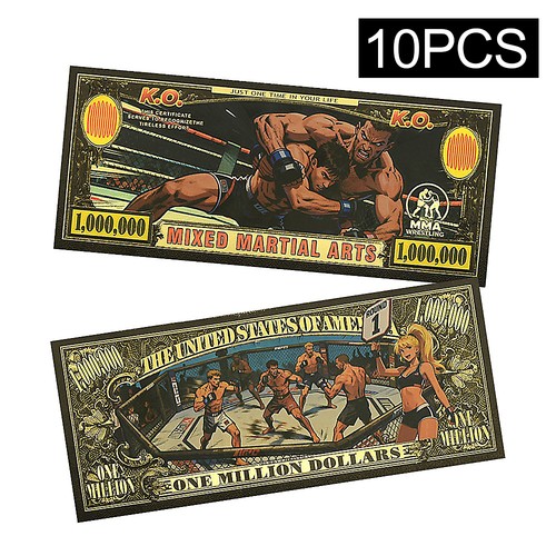 Pezzi banconote mma - 10,