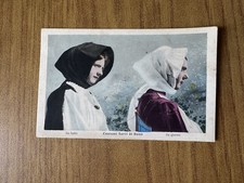 Cartolina costumi sardi - costumi,