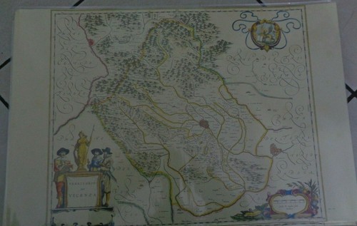 Cartografia antica del 1600 - del,