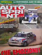 Autosprint n�11 1990 Lancia Delta HF Integra�le Miki Biasion - Audi V8 Gr.A [P8]