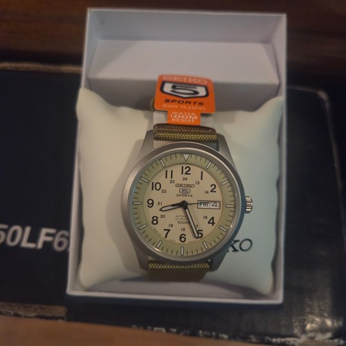 Seiko uomo sport - 5, deserto