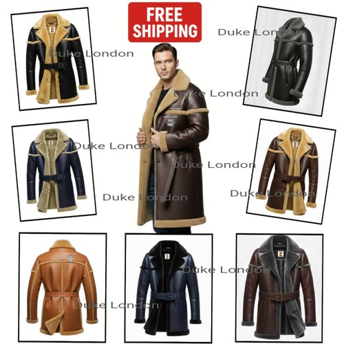 Cappotto lungo uomo vera - , pelle