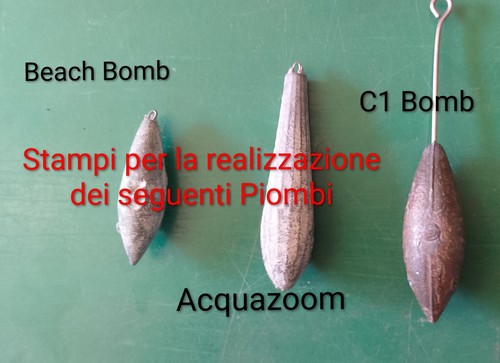 Stampi per piombi - per, da