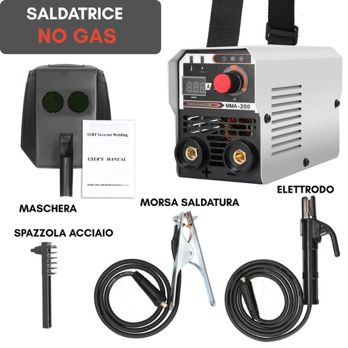 Saldatrice inverter mig mma - mma, no