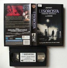VHS L'ESORCISTA VERSIONE INTEGRALE (1973) LINDA BLAIR - WARNER - USATA EX NOLO