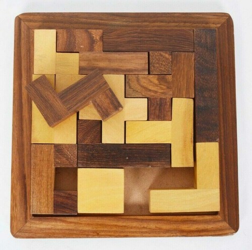 Set gioco puzzle legno 3d - gioco,