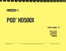 Line 6 POD HD500X Pilot's