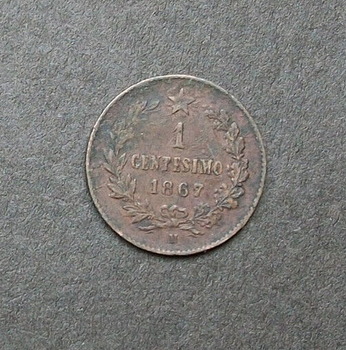 Centesimo 1867 zecca - centesimo,