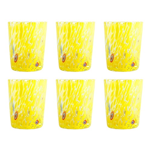Set bicchieri murano - 6, arte