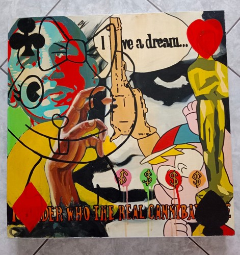 Dipinto originale 60x60 - dipinto, cm
