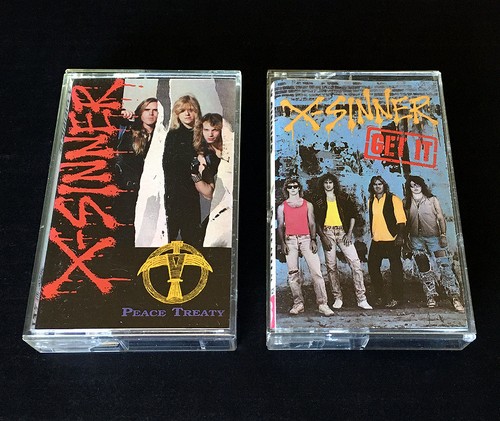 Sinner cassette tape lot - x-sinner,