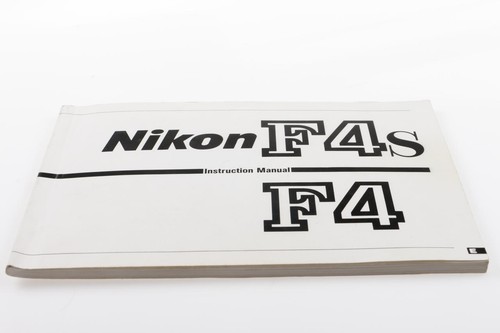 Manuale istruzioni nikon - manuale, f4