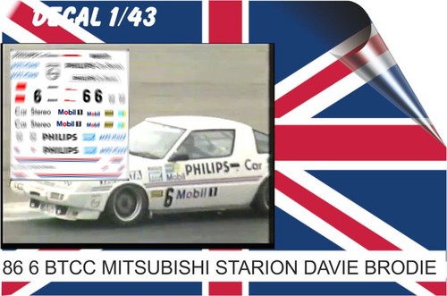 Decal btcc 1986 6 - ,