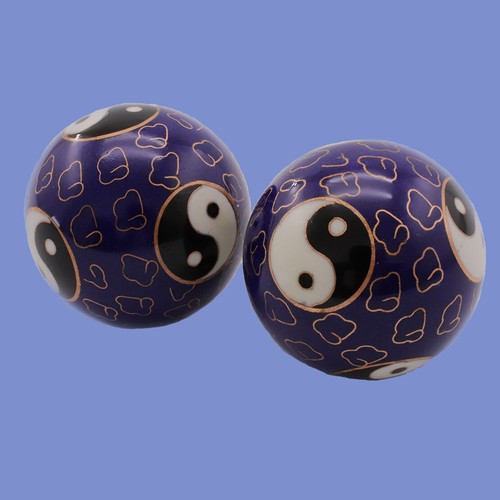Yin yang palline baoding - yin,
