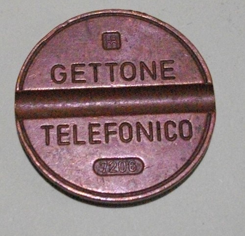 Gettone telefonico sip - telefonico, anno