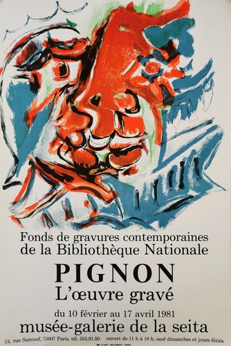 édouard pignon affiche - Édouard,