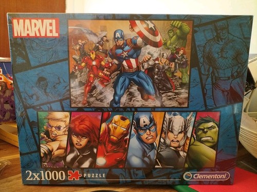 Marvel avengers set puzzle - marvel, x