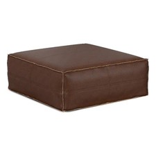 Pemberly Row Square Pouf in