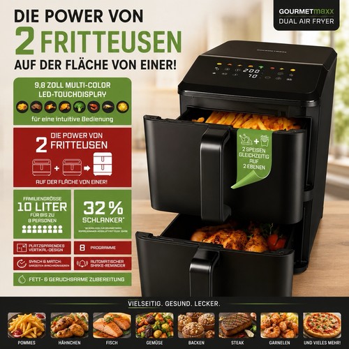 Gourmetmaxx fryup airfryer - fryup,