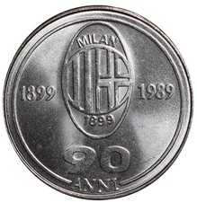 MEDAGLIA 1989 - 90° ANNI MILAN - COPPA INTERCONTINENTALE MF131272