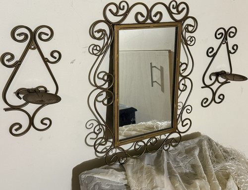 Specchio parete vintage a - specchio,